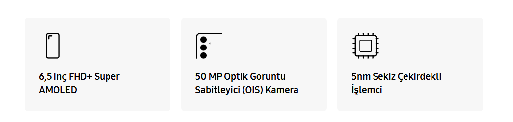 Samsung Galaxy A25 Özellikler